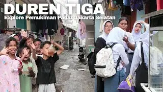 Real Life Walking Experience of Duren Tiga Settlement in Jakarta, Indonesia