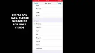 HOW TO CHANGE CHANNEL NOTIFICATIONS ALERT TONES IN TELEGRAM APP IOS