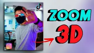 Cómo hacer el Efecto ZOOM 3D? / Efecto de Instagram & TikTok / CapCut