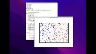 Maxwell's demon thought experiment - simple python model