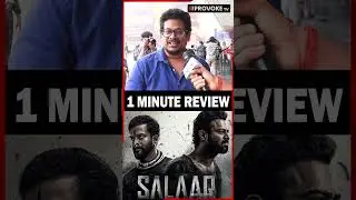 Salaar 1 Minute Fdfs Review 💥 