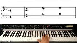 Your 60 Second Piano Lesson: A Major Triad