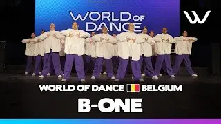 B-ONE | Upper Team Division | World of Dance Belgium 2025 | 