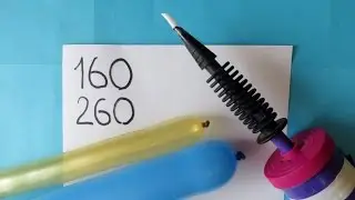 Universal pump for both 160 and 260 balloons (Subtitles)