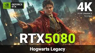 Testing Hogwarts Legacy, Hogsmeade at 4K | RTX 5080 | 2160p Performance Benchmark