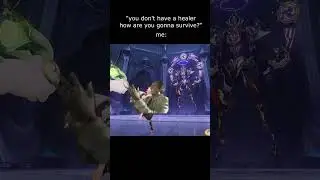 How to beat Genshin Bosses |Genshin Impact #genshinimpact #genshinimpactedit #funny #memes