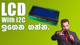 LCD Display with I2C , Animation Text and Custom Character