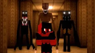 Escaping ALL 3 DWELLERS In Minecraft's BACKROOMS