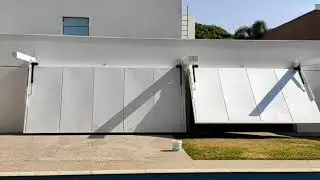 Portão Automático Basculante com Automatizador Pivotante PPA