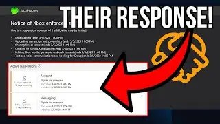 Xbox Enforcement Responds to my Ban Video