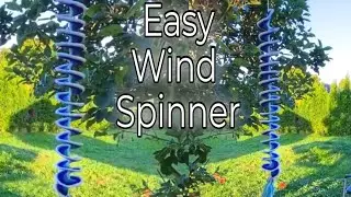 EASY Crochet Wind Spinner Tutorial - Use Your Scrap Yarn