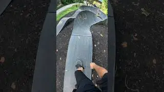 Skateboarding Pump Track POV