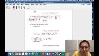 CHM112 Recitation Week 6 (Acids and Bases)
