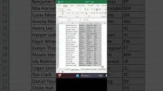 🔄✨ Quickly Split Names with Flash Fill in Excel! 💡📊