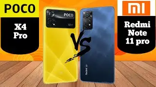 Poco X4 Pro vs Xiaomi Redmi Note 11 Pro
