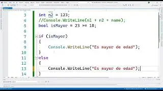 20 curso CSharp Booleanos y Condicionales