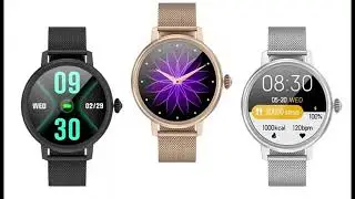 Жіночий розумний годинник Lemfo CF90 з AMOLED екраном