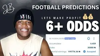 (6+ ODDS ) FOOTBALL  PREDICTIONS TODAY 02/10/2025 SOCCER PREDICTIONS TODAY | , 