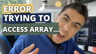ERROR Trying to access array offset on value of type bool in...