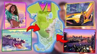 NEW GTA 6 Artworks and Video Analyzed and Mapped COMPLETELY