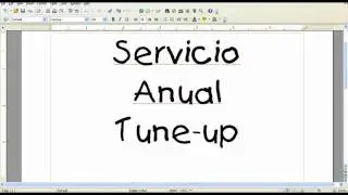 @ArmandoAyudame Servicio Anual Tune-up