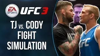UFC 227: Dillashaw vs. Garbrandt 2 - Fight Simulation - EA UFC 3
