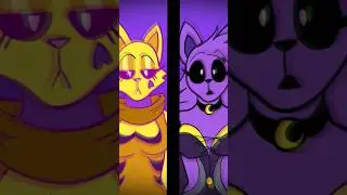 Poppy's Playtime CatNap X CopyCat Transformation 🐾 ✨️