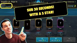 Dragon 10 Hard Sub 30 Second Speed Team | Raid Shadow Legends