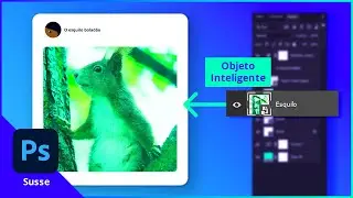 O que são Objetos Inteligentes (Smart Objects) | 3.9 |  Curso Photoshop Susse