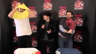 The X Factor Live Tour 2015: #TalkTalkFibreFast Speed Challenge with Ben Haenow & Andrea Faustini