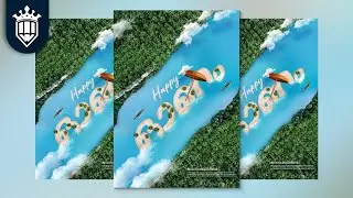 ഓണം Celebration Creative I-Land Poster Design in | Photoshop 2021 Tutorial |