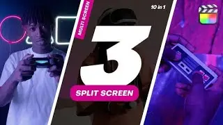 Top Apple Motion Projects: Multiscreen - 3 Split Screen