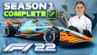 Completing an ENTIRE SEASON of F1 22 My Team Career Mode