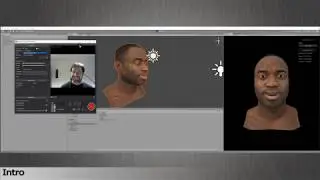 Live face tracking in Unity