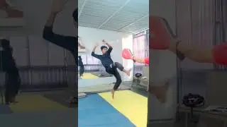 Round kick on kickpaid #shorts #taekwondo video