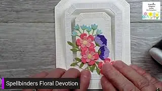 Spellbinders Floral Devotion die set