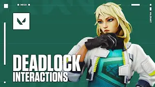 Valorant - Deadlock Interactions with Other Agents