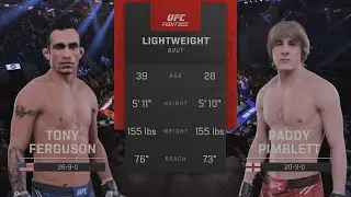 UFC 296: Tony Ferguson vs Paddy Pimblett | Full Fight & Highlights | #ufc296  #ufc #fight #mma