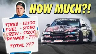 How much does it REALLY COST to be a Pro Drifter?