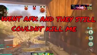AFK n they still couldn't kill me on COD WW2..