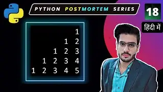 Star Patterns Python Program #18 | Star Patterns python playlist
