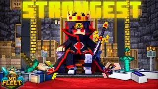 NO ONE KNEW I EXISTED BUT I BECAME THE STRONGEST PLAYER ON @GamerFleet Minecraft Server 😱