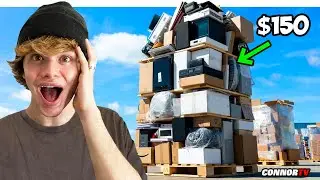 I Bought a GIANT Amazon Returns Pallet for $150 - HUGE Profit!
