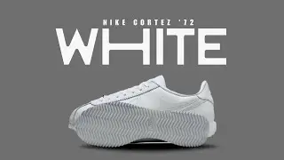 TRIPLE WHITE 2022 Nike Cortez '72 OFFICIAL LOOK AND PRICE