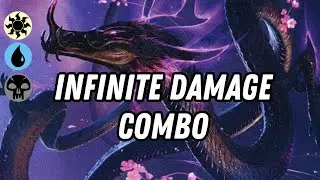 Infinite Damage Junji Combo!  Standard MTG Arena.