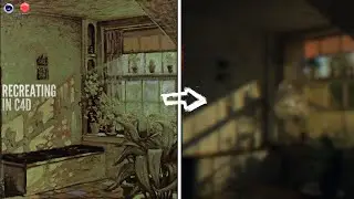 Recreating famous interior painting in C.G (C4D-Redshift).
