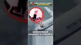 Человека выбросило из самолёта! Но Как он Смог выжить? #интересное