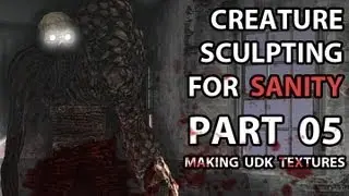 Zbrush Character Sculpt - Sanity 'Belt Creature' 005