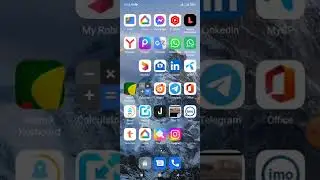 Browser app icon remove process on Xiaomi phone