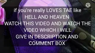 watch this mrs tae it's helpfull to you and if any army curious abt this and army also can watch